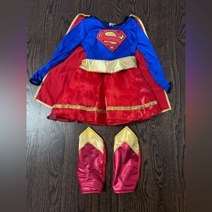 Toddler Supergirl Halloween Costume Size 3-4
